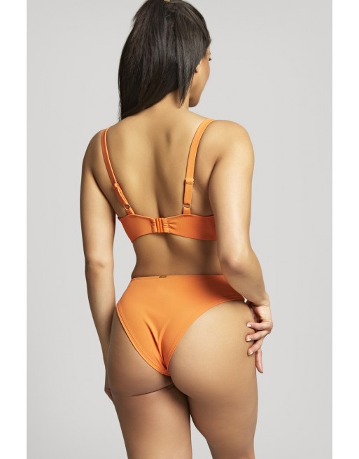 Panache Swim Golden Hour Hoog Uitgesneden Rio Lintjes Bikini Slip