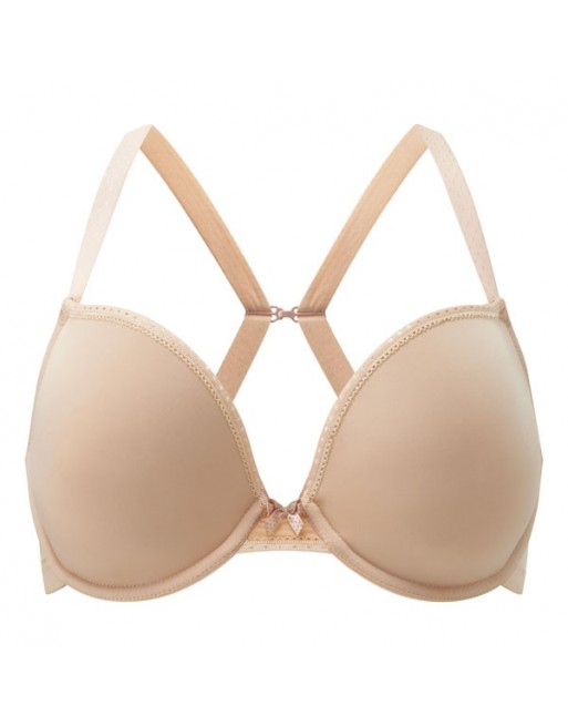 Cleo by Panache Koko Soutien-Gorge Plongeant Grandes Tailles De Bonnets D à K / T. EU60 Tot 85 - Caramel - 9176