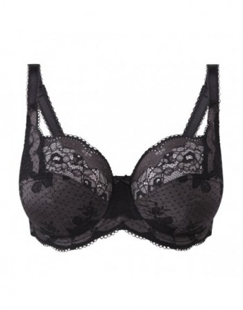 Panache Clara Soutien-Gorge Emboitant Grandes Tailles De Bonnets D à M / T. EU65 à 90 - Charbon/Noir - 7255