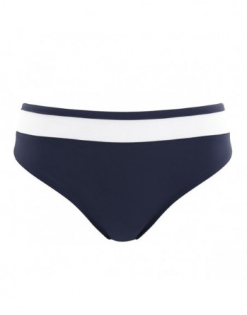 Panache Swim Anya Cruise Bikini Slip Kleine En Grote Maten EU34 Tot 46 - Navy White - SW1096