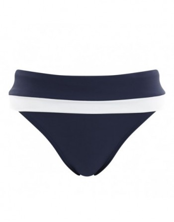 Panache Swim Anya Cruise Bas De Bikini À Revers Petites Et Grandes Tailles EU34 à 46 - Bleu/Blanc - SW1097