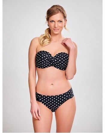 Panache Swim Anya Spot Bas De Bikini Petites - Grandes Tailles 34-46 - Noir&Blanc - SW1019