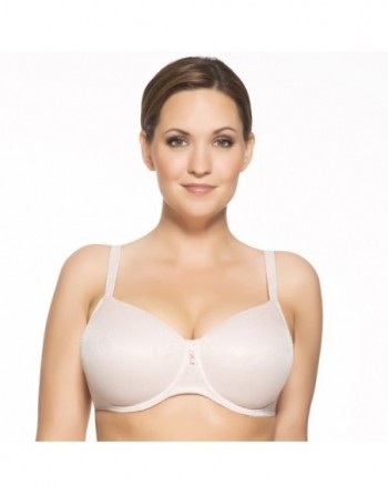 Ulla Dessous Alice Soutien-Gorge Emboitant Grandes Tailles De Bonnet H - I / T. 70-110 - Nude - 3825