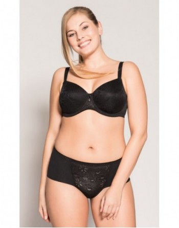 Ulla Dessous Alice Shorty Kleine - Grote Maten 36-50 - Zwart - 3830