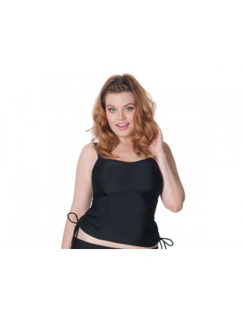 curvy kate swim jetty tankini bonnets profonds 80n-95g noir