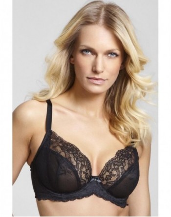 panache lingerie ana plunge beha black