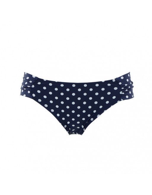 Panache Swim Anya Spot Bas De Bikini Petites Et Grandes Tailles EU34 à 46 - Bleu/Ivoire - SW1019