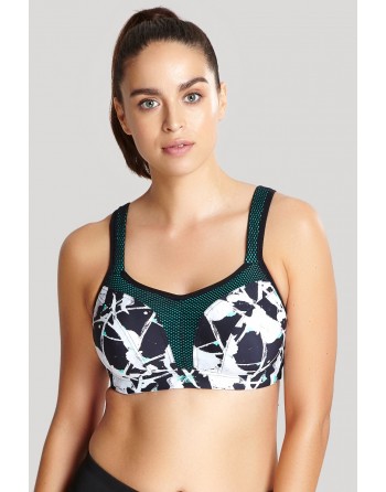 Panache Soutien-Gorge Sport + Armature Petites Et Grandes Tailles 60-90 Bonnet B à M - Grafiti Print - 5021B