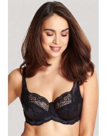 Panache Clara Soutien-Gorge Emboitant Petites Et Grandes Tailles 65-90 Bonnet D à J - Charbon/Noir - 7255