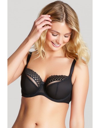 Cleo by Panache Asher Soutien-Gorge Balconnet Petites Et Grandes Tailles 60-85 Bonnet D à J - Noir - 9971