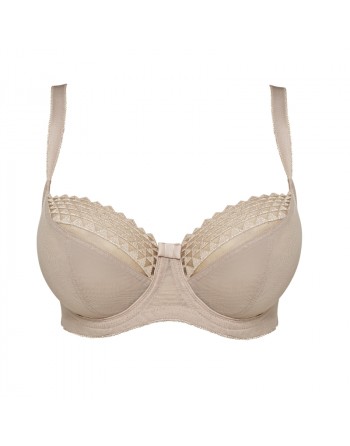 Cleo by Panache Asher Soutien-Gorge Balconnet Grandes Tailles De Bonnets D à M / T. EU60 à 85 - Latte - 9971