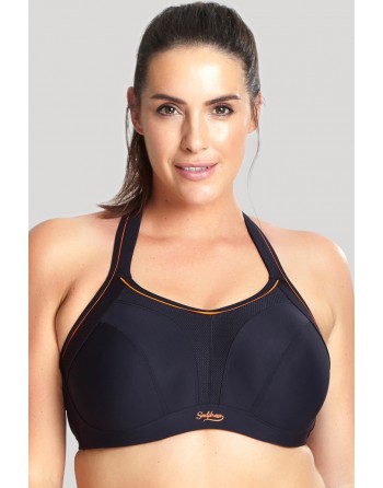 Sculptresse Sport BH + Beugel Grote Cupmaten D Tot O / T. EU75-105 - Zwart - 9441