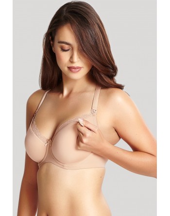 Panache Eleanor Maternité Soutien-Gorge Allaitement Grandes Tailles De Bonnets D à H / T. EU60 à 85 - Latte - 9081