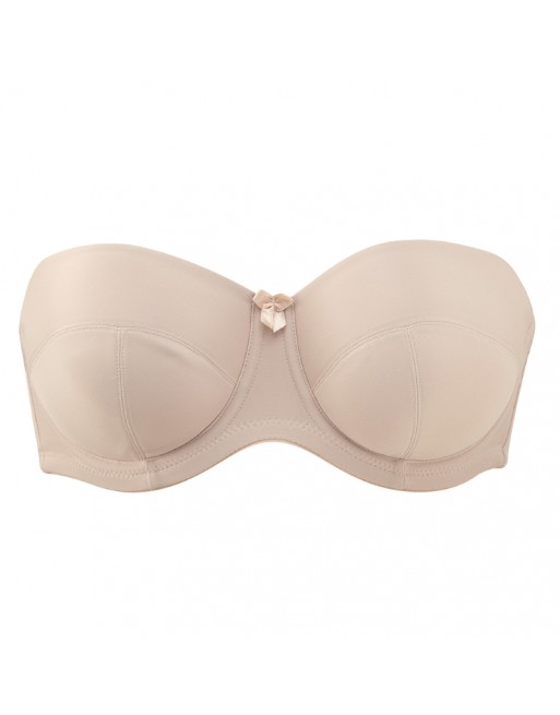 Panache Evie Soutien-Gorge Sans Bretelles Grandes Tailles De Bonnets D à K / T. EU65 à 90 - Nude - 5320