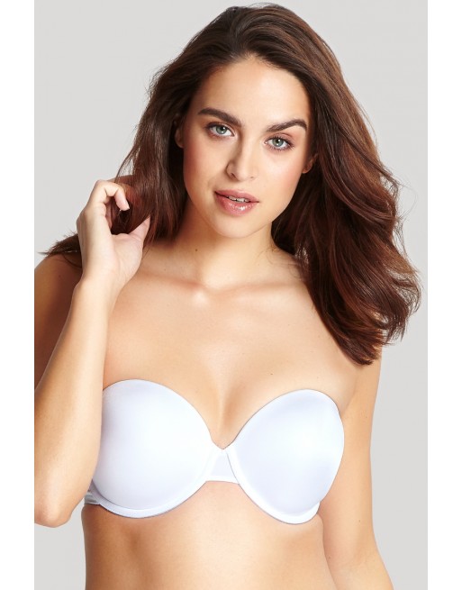 Panache Porcelain Élan Soutien-Gorge Sans Bretelles Grandes Tailles De Bonnets D à I / T. EU60 à 85 - Blanc - 7320