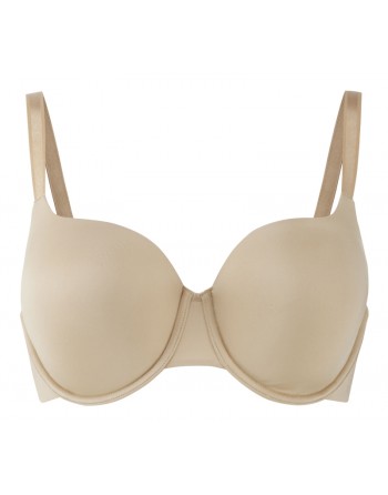 Panache Porcelain Élan Soutien-Gorge Moulé T-Shirt Grandes Tailles De Bonnets D à H / T. EU60 à 85 - Nude - 7321