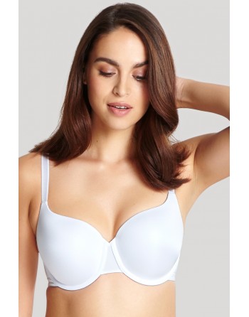 Panache Porcelain Élan Soutien-Gorge T-Shirt  Moulé Grandes Tailles De Bonnet D - H / T. 60-85 - Blanc - 7321