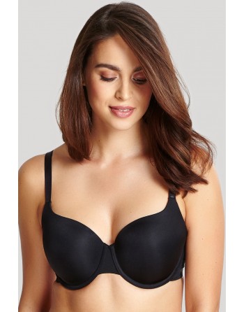 Panache Porcelain Élan Soutien-Gorge Coque T-Shirt Grandes Tailles De Bonnet D - H / T. 65-85 - Noir - 7321