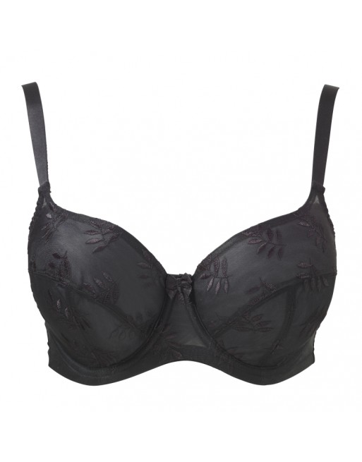 Panache Tango Soutien-Gorge Balconnet Grandes Tailles De Bonnets D à O / T. EU60 à 100 - Noir - 3251