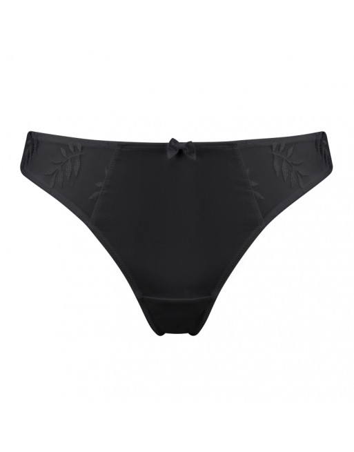 Panache Tango String Petites et Grandes Tailles EU34 à 46 - Noir - 9099