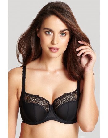 Panache Jasmine Soutien-Gorge Balconnet Petites Et Grandes Tailles 60-85 Bonnet D à K - Noir -  6951