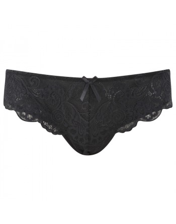 Panache Andorra String Kleine En Grote Maten EU34 Tot 46 - Zwart - 5679