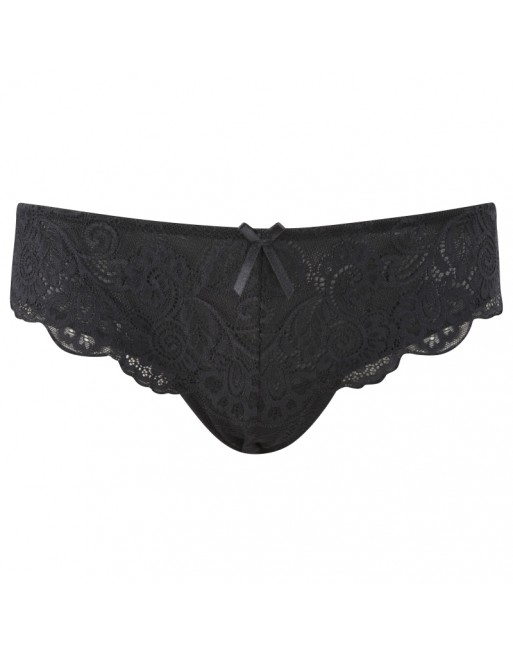 Panache Andorra String Kleine En Grote Maten EU34 Tot 46 - Zwart - 5679