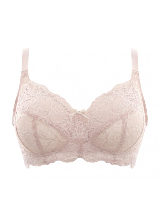 Panache Andorra BH Zonder Beugel Grote Cupmaten D Tot M / T. EU60 tot 90 - Soft Blush - 5671