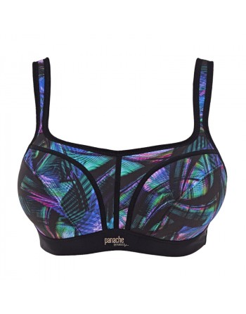 Panache Soutien-Gorge Sport + Armatures Petites Et Grandes Tailles De Bonnet B à M / T. EU60 à 90 - Lunar Print - 5021A