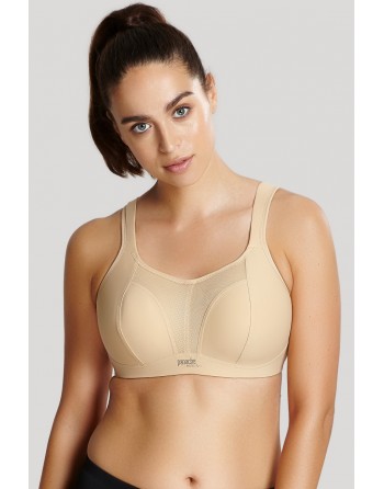 Panache Sport BH Zonder Beugel Kleine En Grote Maten 60-90 Cup B - M - Latte - 7341