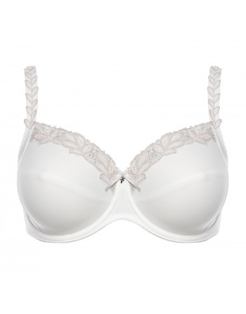 Ulla Dessous Mila Soutien-Gorge Emboitant Grandes Tailles Et Petites Tailles De Bonnets - Écru - 3023