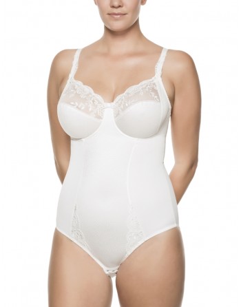 Ulla Dessous Ella Body Sculptant Petites - Grandes Tailles De Bonnet B - G / T. 75-120 - Ecru - 3673