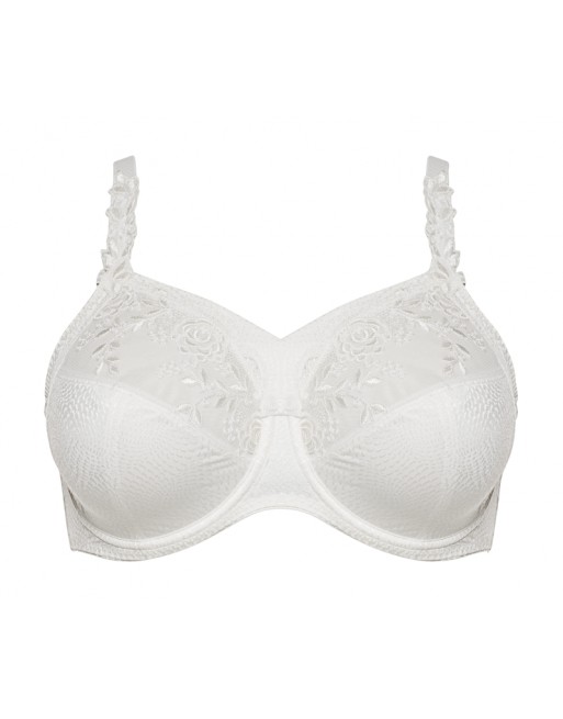 Ulla Dessous Ella Soutien-Gorge Emboitant Grandes Tailles De Bonnets D à H / T. EU75 à 120 - Écru - 3625