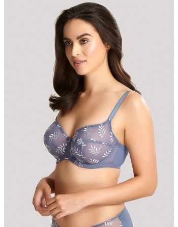 Panache Tango Soutien-Gorge Balconnet Petites Et Grandes Tailles EU65-100 Bonnet D à O - Lead Blue - 3251