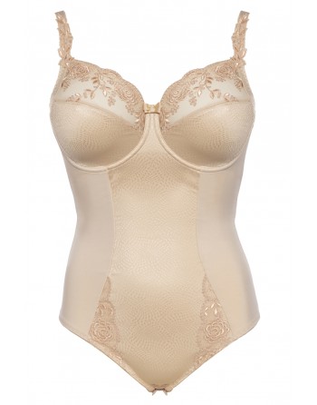 Ulla Dessous Ella Shapewear Body Kleine En Grote Cupmaten B Tot G / T. EU75 tot 120 - Bisque - 3673