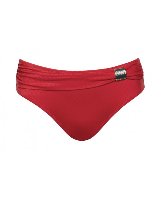 Ulla Dessous Saint-Tropez Bas de Bikini Petites Et Grandes Tailles EU36 à 54 - Rouge - 6391