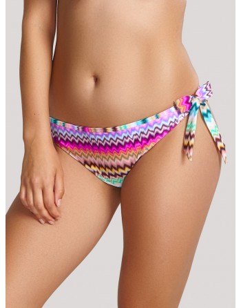 panache swim milano bas de bikini à lacets 38-44 ikat print