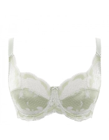 Panache Clara Soutien-Gorge Emboitant Grandes Tailles De Bonnets D à J / T. EU65 à 90 - Soft Sage - 7255