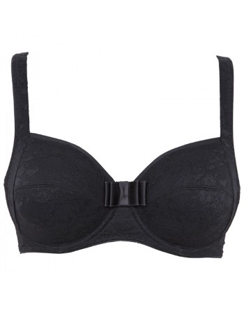 Dacapo Passione Soutien-Gorge Emboitant Petites Et Grandes Tailles De Bonnets B À H / T. EU70 à 115 - Noir - 344518