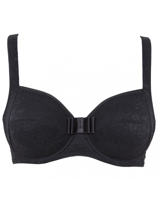 Dacapo Passione Soutien-Gorge Emboitant Petites Et Grandes Tailles De Bonnets B À H / T. EU70 à 115 - Noir - 344518