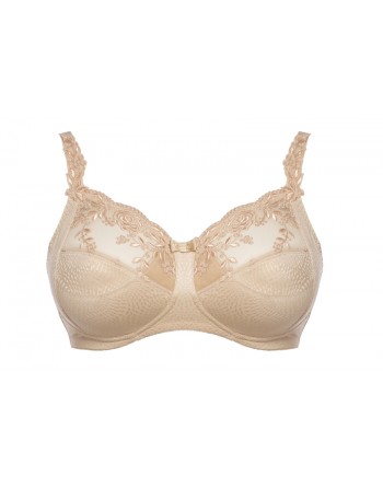 Ulla Dessous Ella BH Zonder Beugel Grote Cupmaten D Tot L / T. EU75 Tot 120 - Bisque - 3628