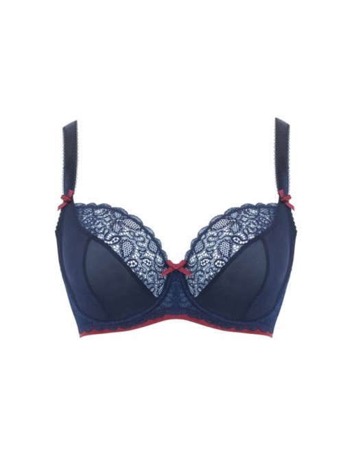 Curvy Kate Ellace Balconnet BH Grote Cupmaten - Navy/Wine