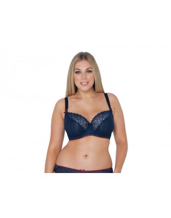 curvy kate ellace balconnet beha grote cupmaten navy/white