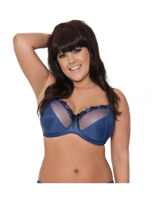 Curvy Kate Lottie Balconnet BH Grote Cupmaten - Midnight/Black - CK1601