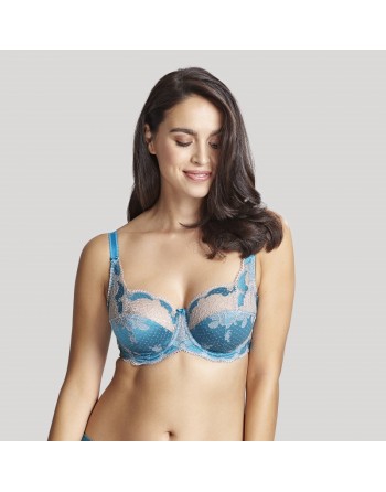 Panache Clara Soutien-Gorge Emboitant Grandes Tailles De Bonnet D à J / T. 65-90 - Peacock - 7255