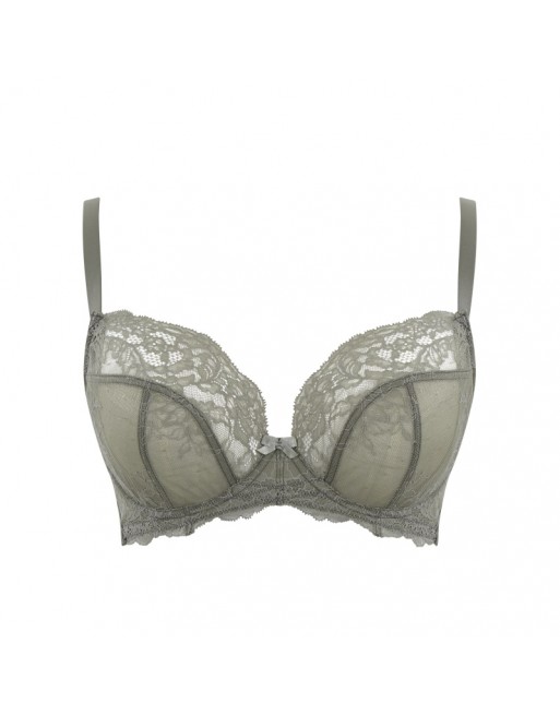 Panache Ana Soutien-Gorge Plongeant Grandes Tailles De Bonnets D à M / T. EU60 à 85- Olive - 9396