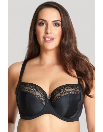 Sculptresse Chi Chi Soutien-Gorge Balconnet Bonnet Profond D à L / T. EU75-105 - Noir - 7695