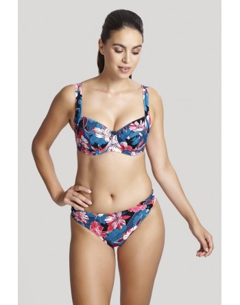 Panache Swim Anya Riva Print Bas De Bikini Petites - Grandes Tailles EU34 à 46 - Blue Floral - SW1409