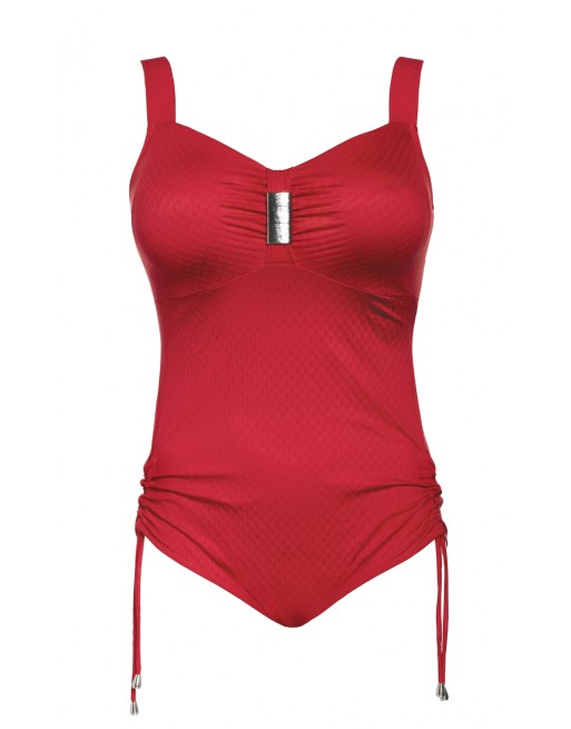 Ulla Dessous Saint-Tropez Badpak Kleine En Grote Cupmaten B Tot K / T. EU75 Tot 120 - Rood - 9112