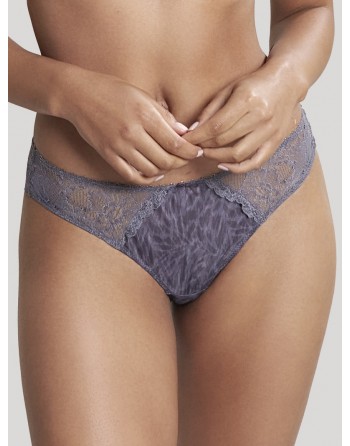 Panache  Jasmine Slip 34-46 - Grey Animal